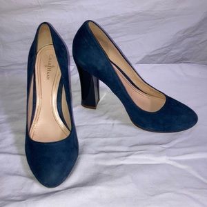 Cole Haan block heel pumps - 7.5 - Navy blue